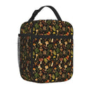 Axyaa Mushroom Lunch Bag: Insulated Portable Reusable Cooler for Kids - Waterproof