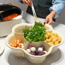 Axyaa Rotating Hot Pot Side Dish Basket for Home Parties