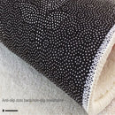 Axyaa Irregular Nordic Style Plush Carpet for Bedroom and Living Room