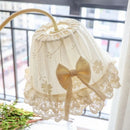 Axyaa Princess Fabric Table Lamps - LED Stand Lights for Living Room Bedroom.