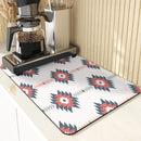 Axyaa Yellow Non-Slip Diatoms Drying Mat for Kitchen Counter-Limited Offer!