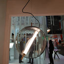 Axyaa Glass Ball Pendant Light Chandelier for Children's Room