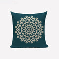 Axyaa Mandala Boho Retro Designer Linen Cushion Cover 45*45cm for Sofa
