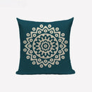 Axyaa Mandala Boho Retro Designer Linen Cushion Cover 45*45cm for Sofa