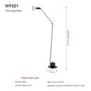 Axyaa Mada Floor Lamp: Standing-style Minimalist Lighting for Living Room & Study
