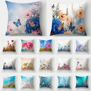 Axyaa Butterfly Pillowcase: Charming Sofa Car Lumbar Home Decoration Cover