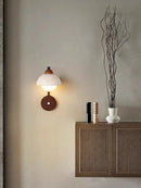 Axyaa Wabi Sabi Wall Light with Built-In Switch for Bedroom, Living Room, Corridor