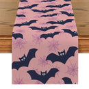 Halloween Spider Table Runner by Axyaa for Home Dining and Party Decor