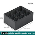 Axyaa Underwear Socks Pants Bra Storage Box Wardrobe Organizer for Home