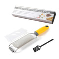 Axyaa Stainless Steel Cheese Grater Lemon Garlic Shaver Mill for Vegetables