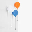 Axyaa Colorful Balloon Memory Wall Light Pull Switch Chandelier with E27 Bulbs