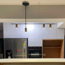 Axyaa Modern LED Pendant Chandelier for Kitchen Dining Room Island