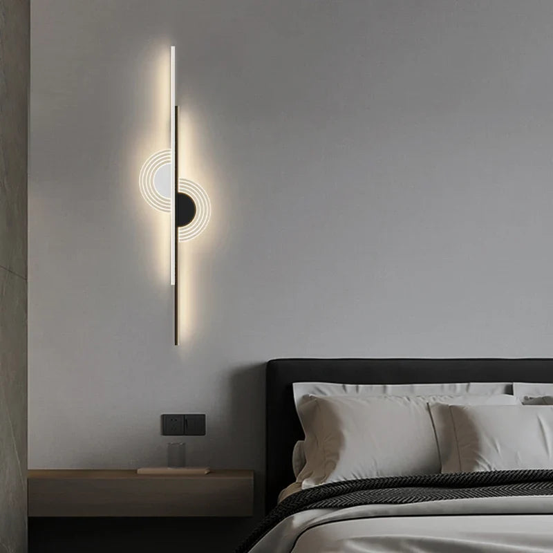 Nordic Acrylic LED Wall Light by Axyaa: Stylish Bedside & Living Room Decor