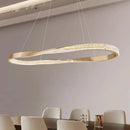 Axyaa Modern LED Pendant Chandeliers for Living Room and Dining Room
