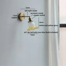Axyaa Swing Arm LED Wall Lamp Modern Nordic Style Bedroom Bedside Light