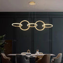 Axyaa Modern LED Chandeliers for Dining Room Pendant Lights Ceiling Lamp