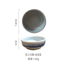 Axyaa Japanese Ceramic Seasoning Plate for Home & Restaurant Decor