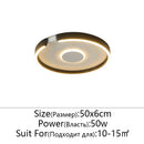 Axyaa Rose Gold LED Ring Ceiling Light for Living Room, Bedroom & Study Room