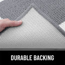 Axyaa Super Absorbent Microfiber Large Door Mat - Washable Entrance Rug