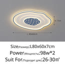 Axyaa Flower Ceiling Light White Black Blue Indoor Lighting Fixture
