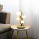 Axyaa Modern Elegant LED Flower Table Lamp & Wall Light for Bedroom Night Reading