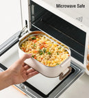 Axyaa Stainless Steel Thermal Lunch Box Insulated Double Layer Leak-Proof Bento Box