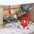 Merry Christmas Tree Wall Tapestry for Home Decor Axyaa Brand