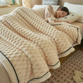 Axyaa Microfiber Plush Blanket: Soft, Lightweight, Multifunctional for Travel, Sofa, Bed
