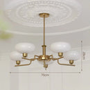 Axyaa Bauhaus Medieval Modern Chandelier for Bedroom, Study, Living, Dining Room