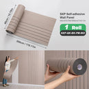 Axyaa 3D Partition Splicing Stickers Self-Adhesive Foam Roll Set for Indoor Use