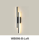 Axyaa LED Copper Line Pipe Wall Sconce with Acrylic Lampshade for Bedroom and Living Room