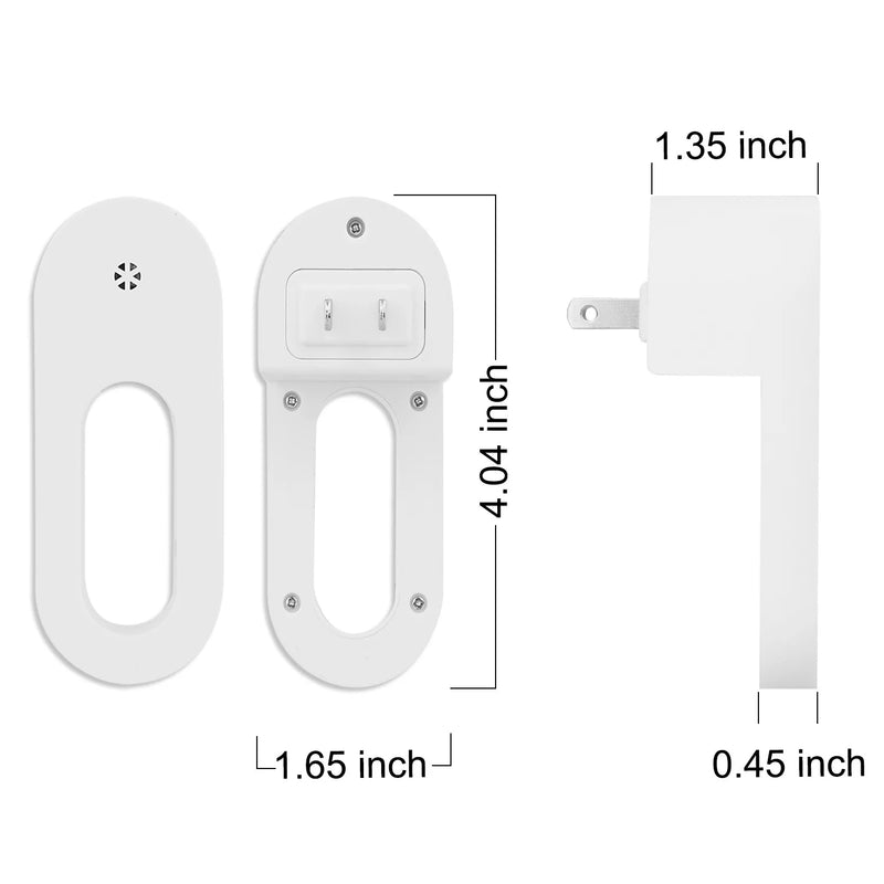 Axyaa Twilight Sensor Wall Night Light, Warm White, Energy Saving