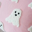 Axyaa Halloween Ghost Pillowcase 45x45cm - Canvas Sofa Decor Cover