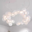 Axyaa LED Pendant Chandeliers - Modern Indoor Hanging Light for Living Room and Dining Room