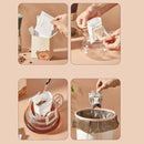 Axyaa Disposable Drip Coffee Bags - Non-woven Hanging Ear Filters
