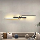 Axyaa LED Strip Wall Lamp: Modern Minimalist Bedroom Living Room Decorative Light