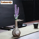 Coarse Pottery Mini Flower Vase Set by Axyaa - Japanese Home Decor & Tea Set Accessories