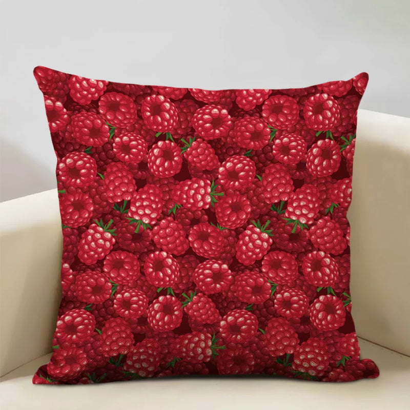 Axyaa Tropical Fruit Cushion Covers for Camper Decor and Dining Chair Pillowcase