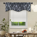 Axyaa Luxury Jacquard Weave Valance Curtain for Home Decoration