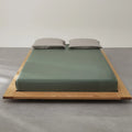 Axyaa Silk Elastic Fitted Sheet - Luxurious Mulberry Silk Bedding for Various Bed Sizes