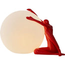 Axyaa Pedestrian Ball Table Lamp for Living Room and Bedroom Decor