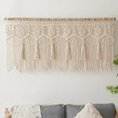 Axyaa Macrame Cotton Door Curtain Wall Hanging Art Tapestry Boho Decoration