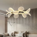 Axyaa Nordic Acrylic Petal Chandelier | Modern Home Decor Lighting