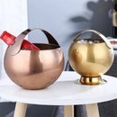 Axya Stainless Steel Ice Bucket Cooler for Wine and Champagne