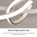 Axyaa LED Strip Pendant Light: Modern Minimalist Home Decor Fixture.