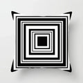 Axyaa Geometric Heart Piano Girl Throw Pillow Case Set for Home Decor