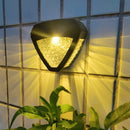 Axyaa Solar Step Lights: Outdoor Staircase LED Night Lamp, IP65 Waterproof Landscape Lighting