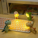 Axyaa Dino Mini Night Light: Battery Operated Magnetic LED Lamp for Kids' Bedroom