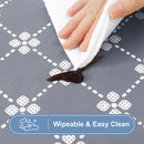 Axyaa Waterproof Elastic Table Cloth for Outdoor Picnics & Camping