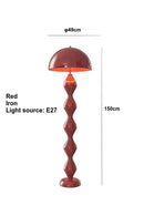Axyaa Modern Floor Lamp: Warm White & Neutral Light for Bedrooms, Living Rooms, Study Rooms